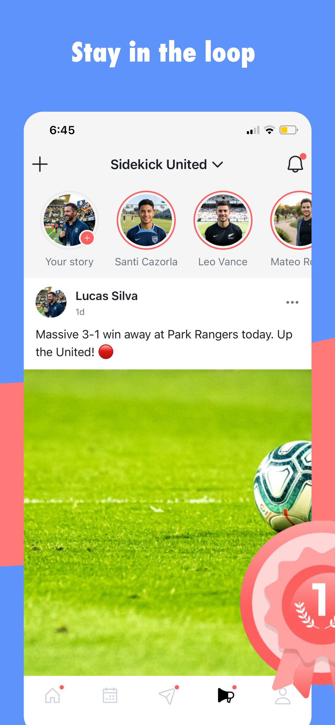 Stay in the loop with Sidekick notifications